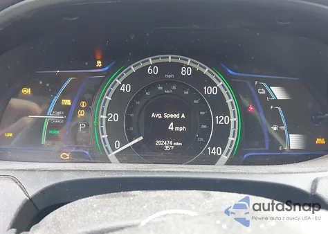 2014 Honda Accord Hybrid Touring z USA, uszkodzony, nr VIN 1HGCR6F78EA006867